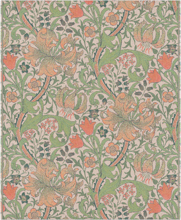 Golden Lily Soft Throw by Ekelund